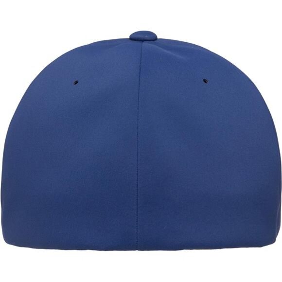Mens Baseball Cap Flexfit Delta Seamless Fitted Hat Large XL Royal Athletic Spor - Picture 3 of 7